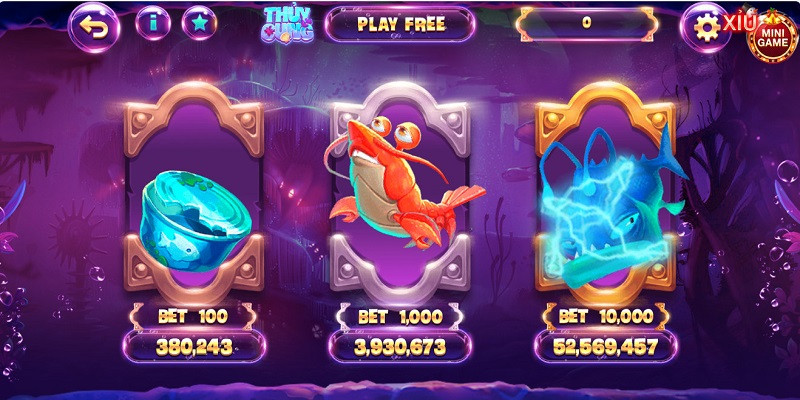 Thuỷ cung là tựa game Slot với Jackpot siêu khủng