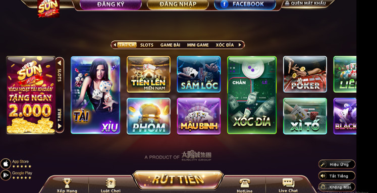 Baccarat Sunwin game chơi hấp dẫn